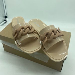 Steve Madden ciela blush jelly sandals, new with box